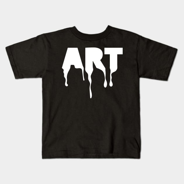 Art painting Kids T-Shirt by KaVi